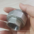 Stainless steel 304-CF8 union pipe fitting DN20